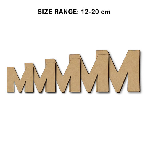 Diy mdf wooden letter - mdf,