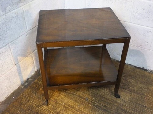 1950 walnut veneerd tea - tea, /