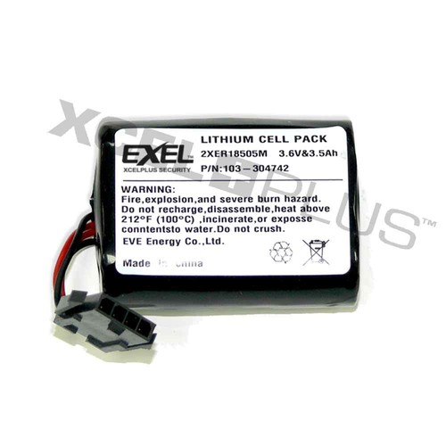 Visonic siren battery - visonic, powermax