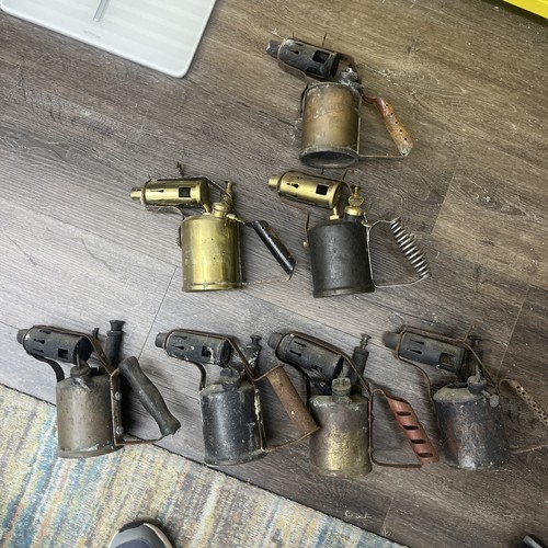 Vintage antique blow torches - vintage/antique,