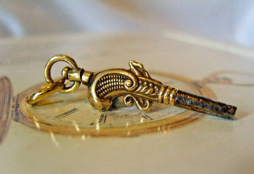 Pocket watch fob key - pocket,