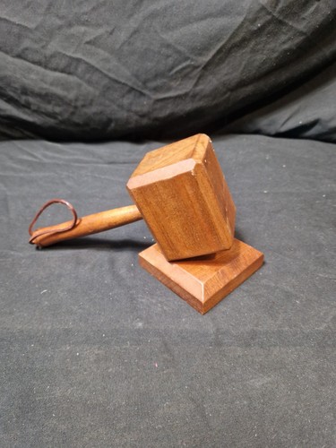 Wooden gavel bottle opener - wooden,