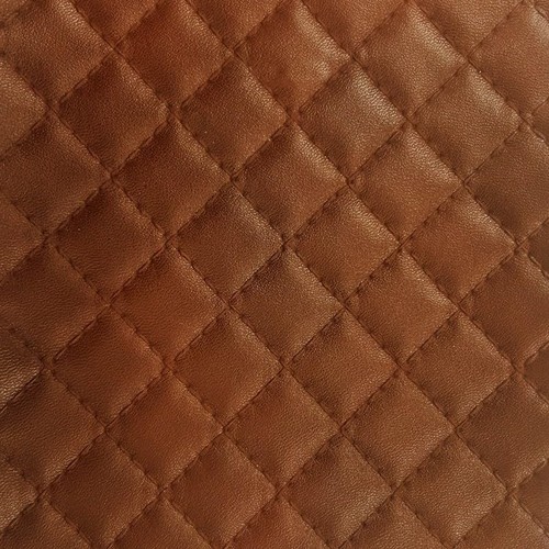 Diamond stitched leatherette - diamond,
