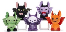 NEW OFFICIAL 10" HALLOWEEN SOFT PLUSH BAT SOFT TOY SKELETON PUMPKIN PLUSH