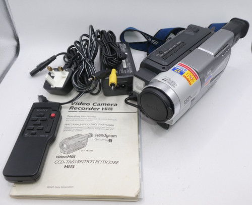 Sony handycam ccd tr728e - ccd-tr728e, video
