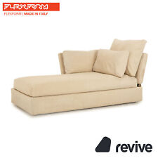 Flexform Sunny Fabric Lounger Beige