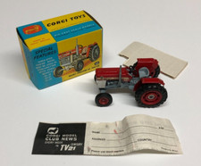 Corgi Toys 66 MASSEY FERGUSON 165 TRACTOR in Original Box ~ MINTY !!