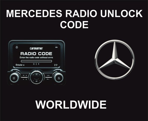 Mercedes radio unlock - unlock, code