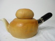 Vintage (1997) Quorn Pottery Cottage Loaf Novelty Teapot