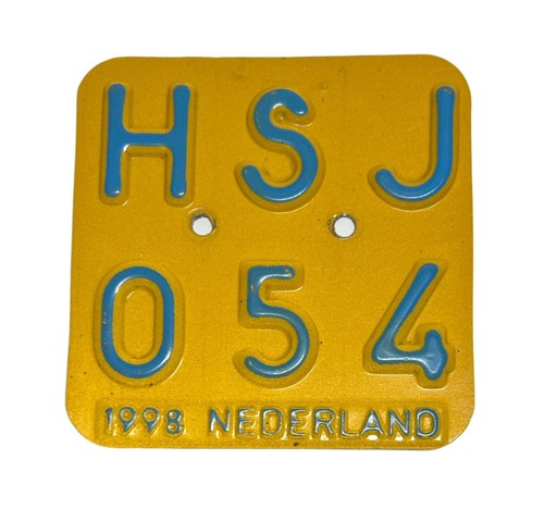 Vintage moped tag plate - vintage,