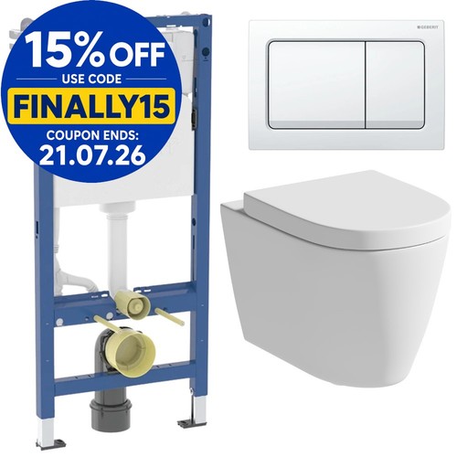 Rimless wall hung toilet - toilet, pan