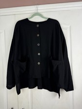 Terry Macey Black 100% Wool