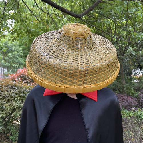 Rice farmer hat rain - rice,
