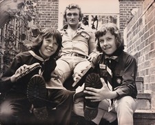 Original Press Photo Boxing