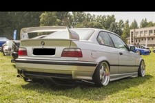 BMW 3/M3 E36 top secret look rear bumper diffuser / undertray