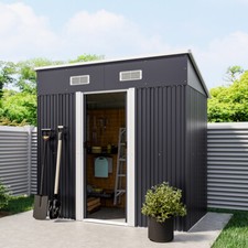 6x4, 8x4ft Pent Roof Metal