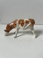 Vintage 1979 Shebeg Pottery Isle of Man rare Calf with Bucket signed Mooney