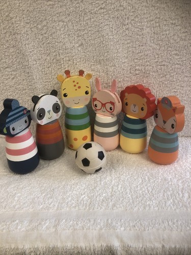 Fisher price wooden - wooden, character