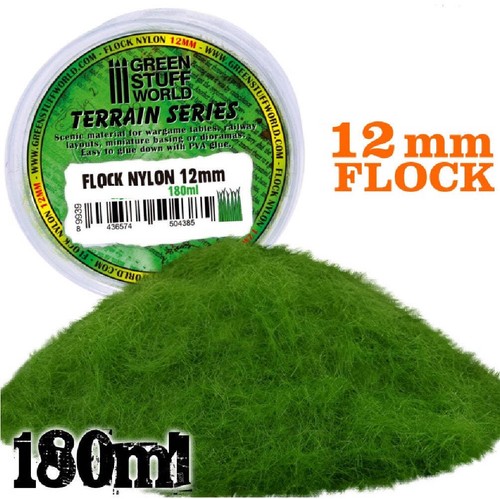 12mm hobby flock - 12mm,