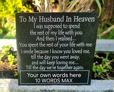 Memorial Wife Husband Love