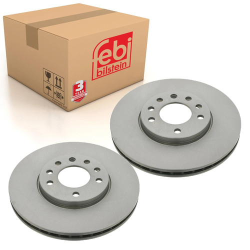 Pair front brake disc - of,