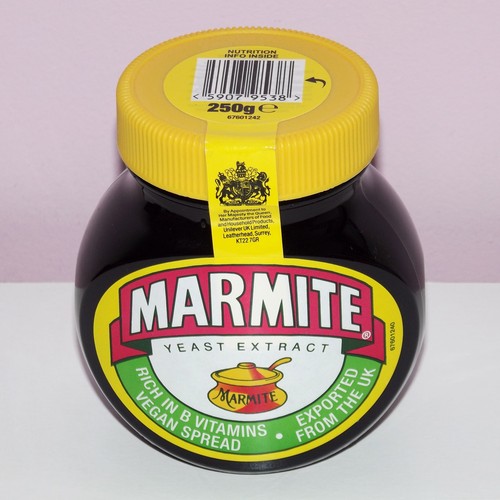 Marmite exported from - exported,