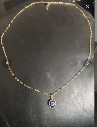 Gold colour evil eye - , pendant