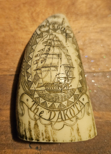 Reproduction whale tooth - reproduction,