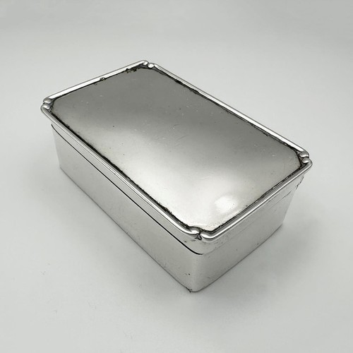 Edwardian rectangular snuff - rectangular,