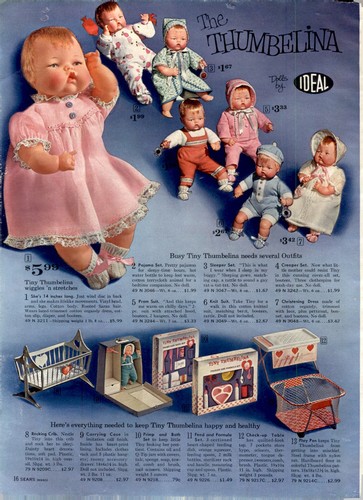 1963 paper ideal doll - 1963,