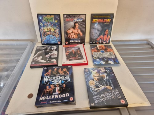 Wrestling wwe dvd bundle - wrestling, lot