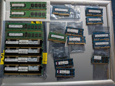 JOB LOT OF Server/Desktop/Laptop RAM - Variety of Brands/Types/Capacities/Speeds