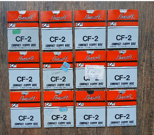 Amstrad cf2 floppy - x, 12