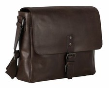 LEONHARD HEYDEN Dakota Messenger Bag M briefcase shoulder bag brown brown new