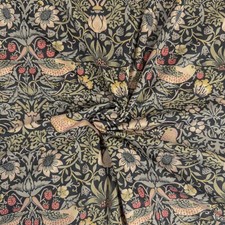 Velvet William Morris Fabric-55 Inch Width-Luxury Upholstery, Curtain & More