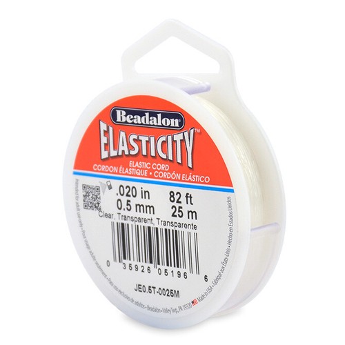 Beadalon elasticity clear - -,