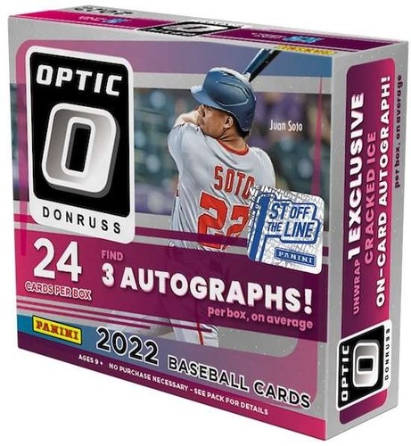 2022 panini donruss - panini, optic