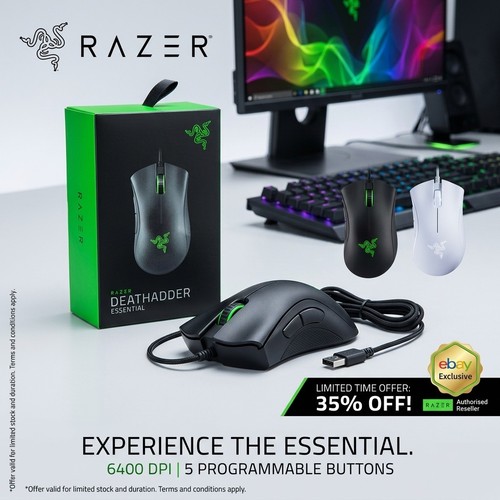 Razer deathadder essential - deathadder,
