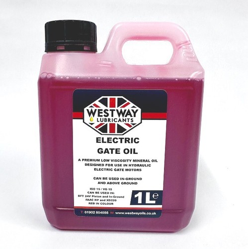Electric gate hydraulic oil - electric,