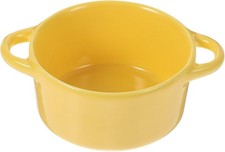 DOITOOL Ceramic Soup Bowls with Handles - Porcelain Soup Serving Bowl for Noodl
