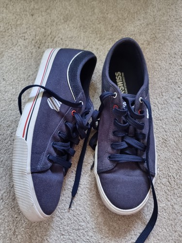 Swiss mens navy - mens, canvas
