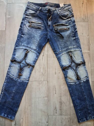 Cipo and baxx blue w38 - blue,