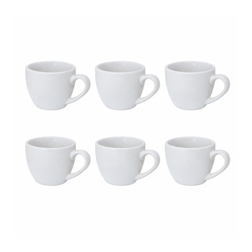 Porcelain espresso cups set - porcelain, of