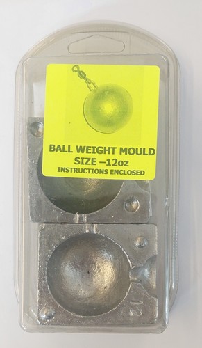 Cannon ball weight mould - cannon, 12oz