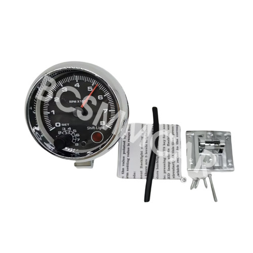 12v chrome 75in - chrome, 3.75in