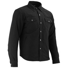 Motorbike Shirt CE Armoured Men Motorcycle Made with Kevlar Lined Jacket Shirts
