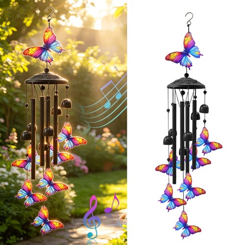 Butterfly metal wind - wind, chimes