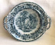 Antique Davenport Footed Dish