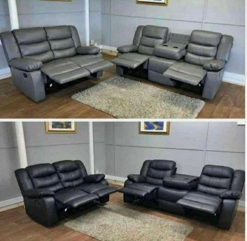 Roma leather recliner - sofa, set