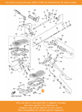 YAMAHA Mole 1, 4WM-27496-00